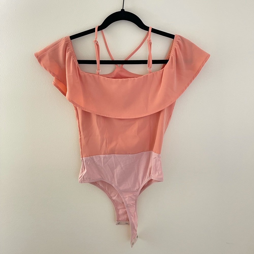 Callie Ruffle Bodysuit Superdown - Picture 7 of 9